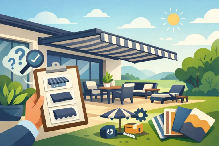 How to Choose the Right Heavy Duty Patio Awning