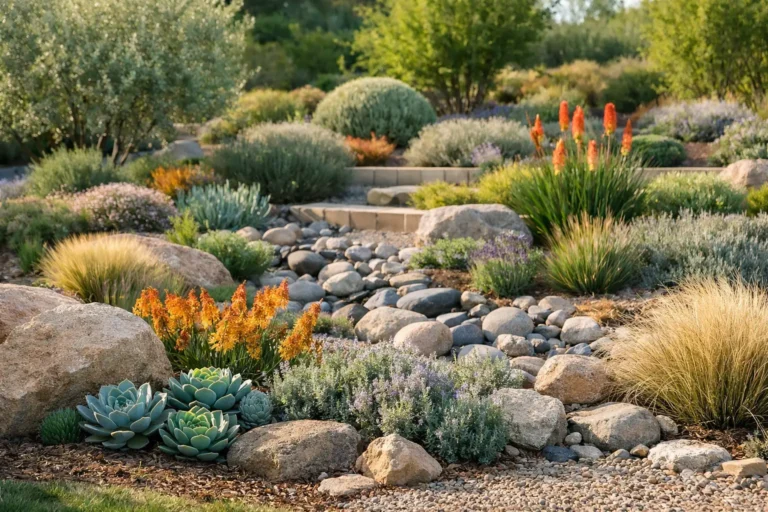 A Drought Resistant Garden Case Study in Layers