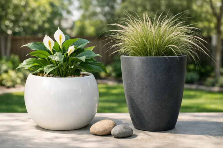 Ceramic vs Fiberglass Planters: Which Fits?
