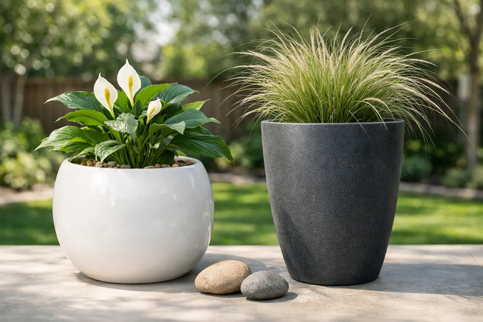 Ceramic vs Fiberglass Planters: Which Fits?