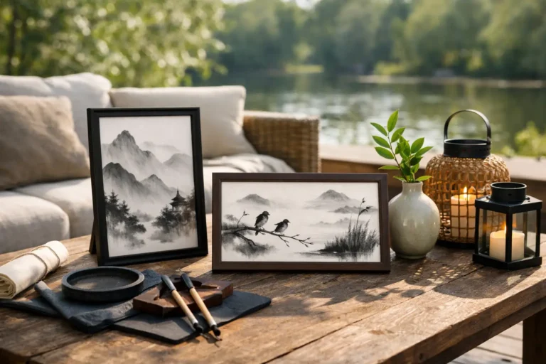Ink Painting Gift Ideas for Artful Outdoor Living