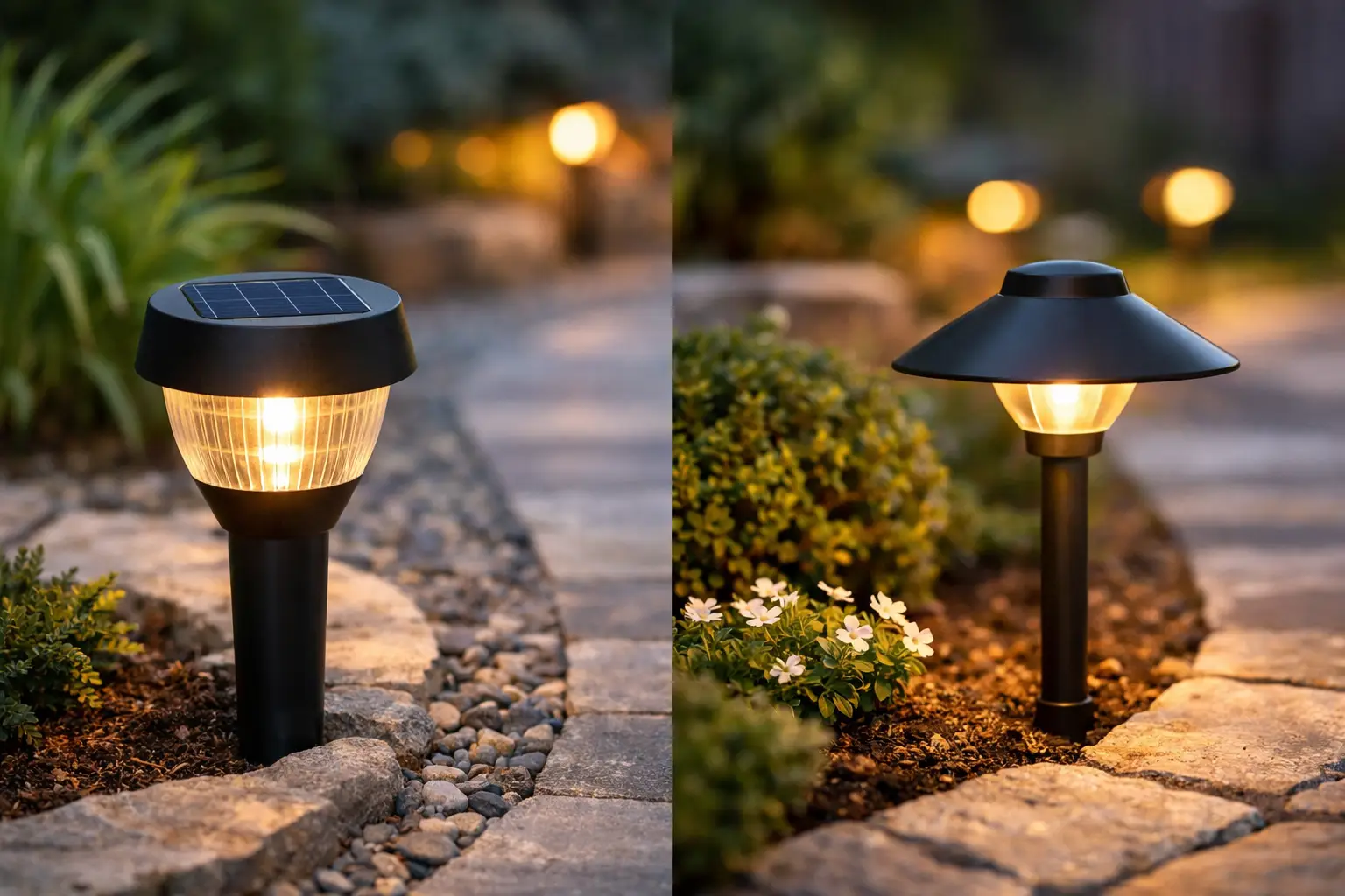 Solar Lights vs Low Voltage: Which Fits Your Garden?