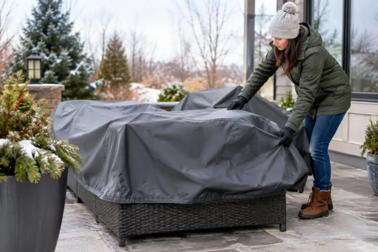How to Winterize Garden Furniture Properly