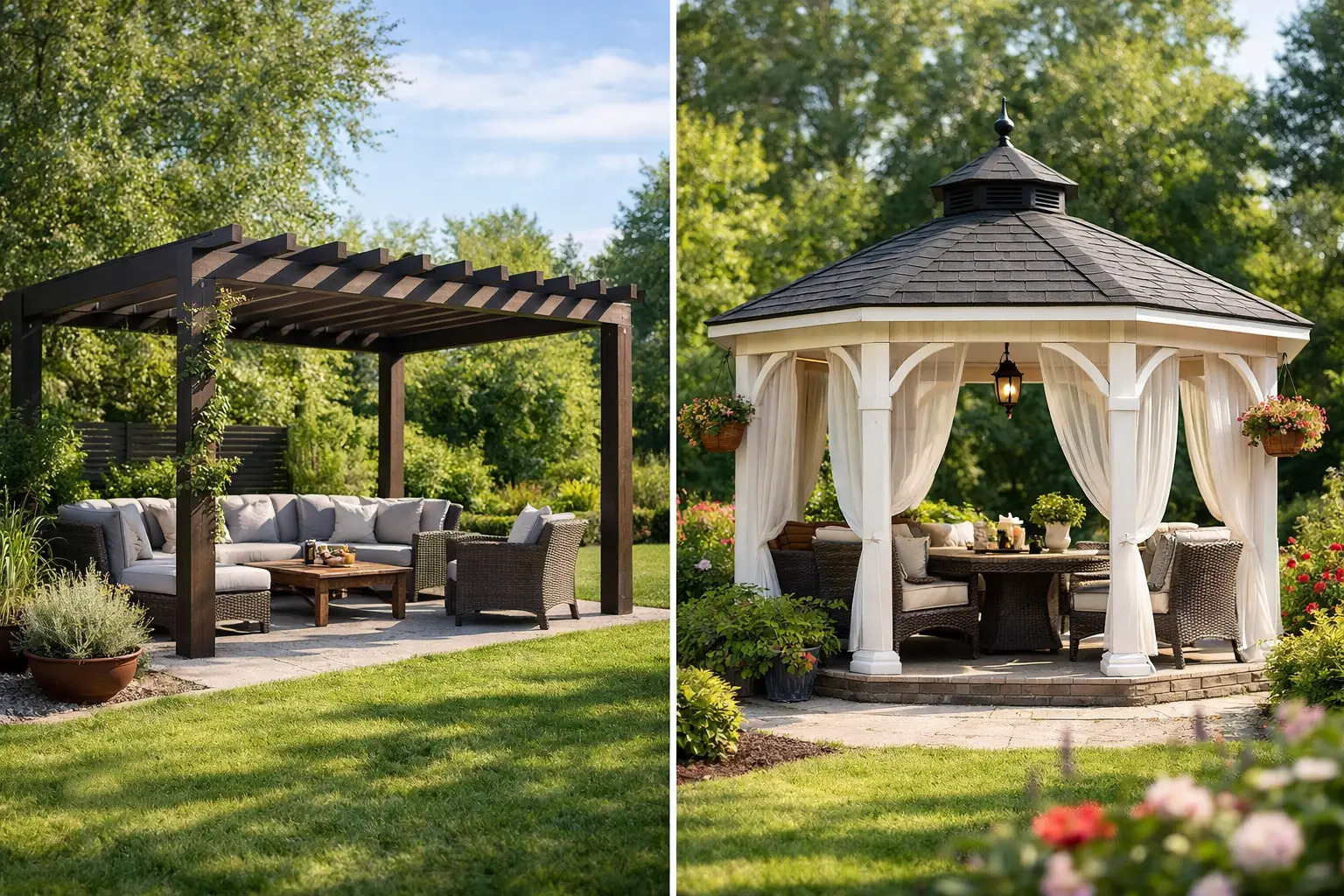 Pergola vs Gazebo: Which Suits Your Garden?